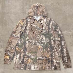 Vintage Russell Outdoors Realtree Camo Zip Hoodie, Men's XL — Y2K Hunting Gear
